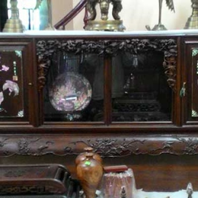Tủ chè khảm ốc