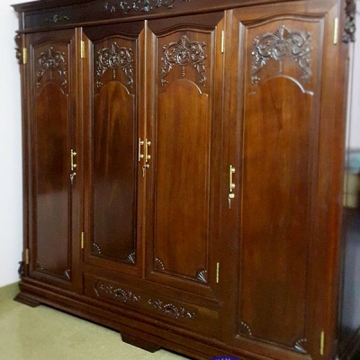 Tủ áo 3 buồng 4 cánh