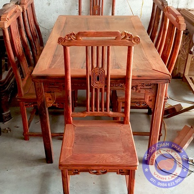 Bộ ghê ăn gỗ trắc