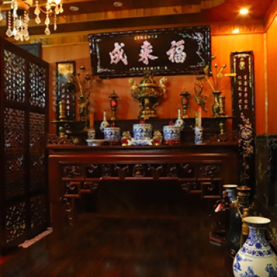 Bộ hoành phi câu đối PHÚC LAI THÀNH về với B Rực Vĩnh Yên Vĩnh Phúc