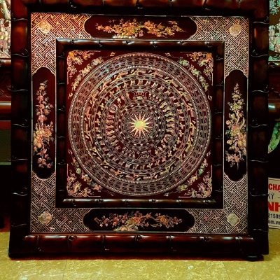 trống đồng ngọc lũ khảm ốc 